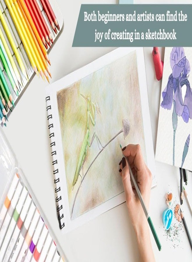 GREESHMA Presents A3 Artist Drawing Book, Sketch Book for Student and Artist - 100 Pages 160 GSM Spiral Bound - Image 5